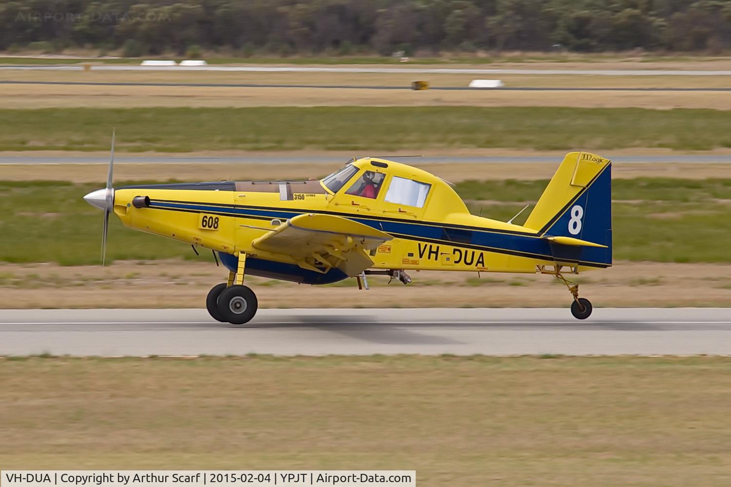 VH-DUA, Air Tractor AT-802F Fire Boss C/N 802-0366, Jandakot WA February 2015