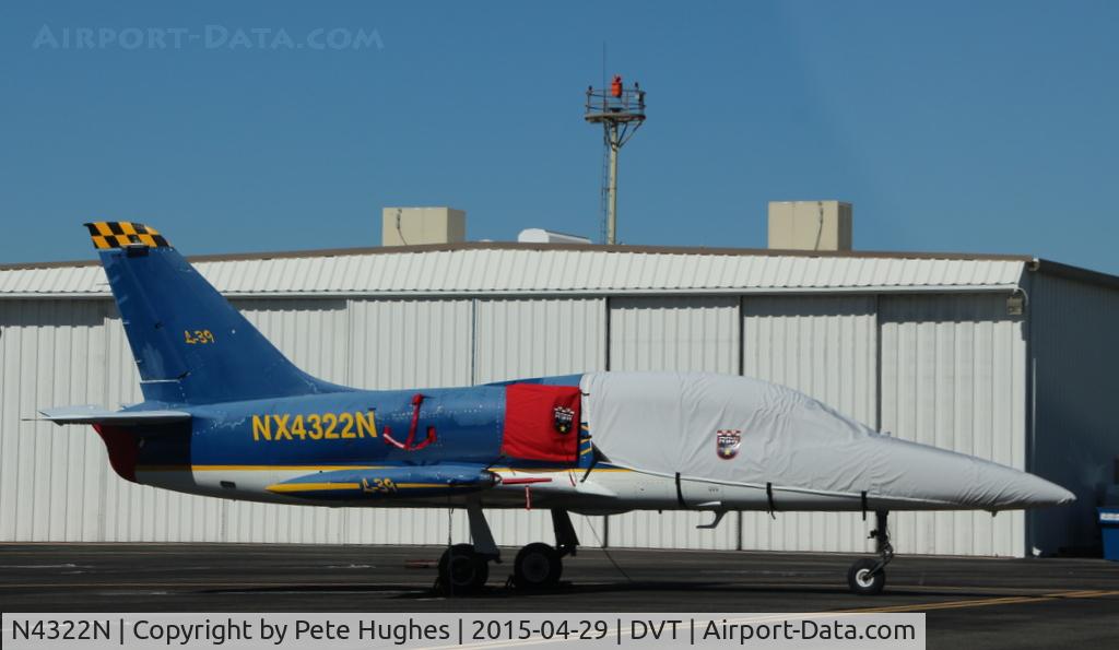 N4322N, 1984 Aero L-39C Albatros Albatros C/N 432907, NX43229 L39 at Deer Valley. Arizona
