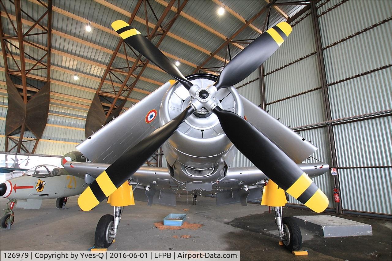 126979, Douglas AD-4N Skyraider C/N 7779, Douglas AD-4N Skyraider, Exibited at Air & Space Museum Paris-Le Bourget (LFPB)