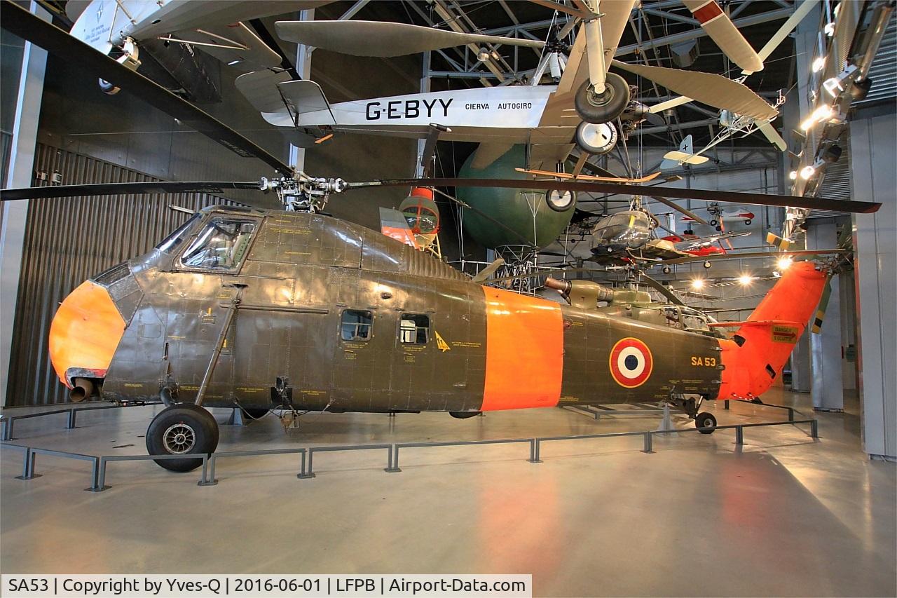 SA53, Sikorsky H-34A Choctaw C/N SA53, Sikorsky H-34A Choctaw, Exibited at Air & Space Museum Paris-Le Bourget (LFPB)