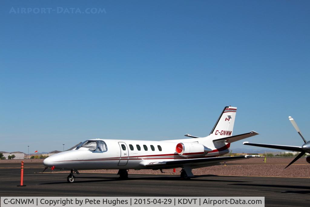 C-GNWM, 1982 Cessna 550 Citation II C/N 550-0410, C-GNWM Citation II at Deer Valley, Arizona