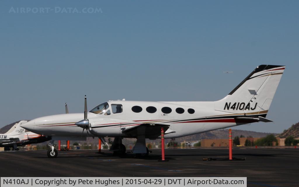 N410AJ, Cessna 421C Golden Eagle C/N 421C1093, N410AJ Cessna 421C at Deer Valley, Arizona