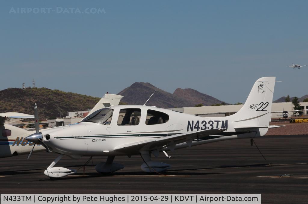 N433TM, 2002 Cirrus SR22 C/N 0144, N433TM Cirrus SR22 at Deer Valley, Arizona