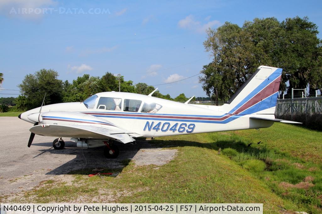 N40469, 1973 Piper PA-23-250 Aztec C/N 27-7305186, N40469 Aztec at Jack Brown's, Florida
