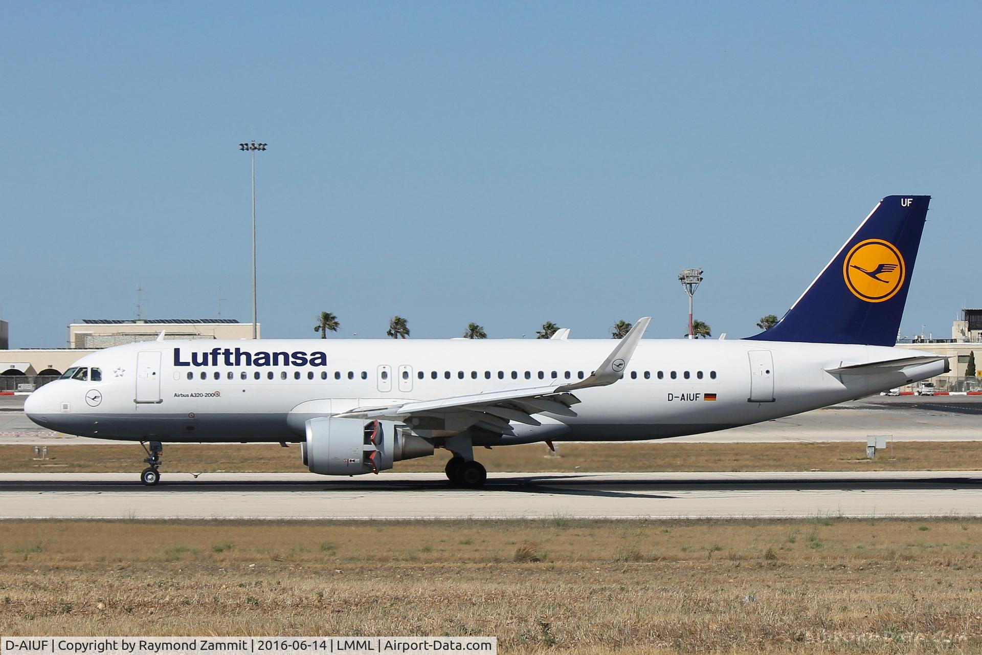 D-AIUF, 2014 Airbus A320-214 C/N 6141, A320 D-AIUF Lufthansa