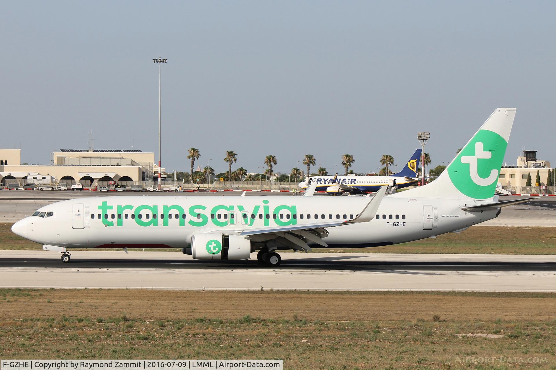 F-GZHE, 2008 Boeing 737-8K2 C/N 29678, B737-800 F-GZHE Transavia France