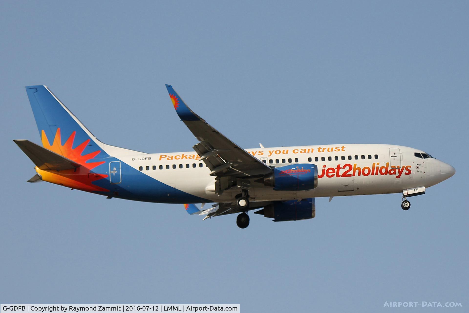 G-GDFB, 1992 Boeing 737-33A C/N 25743, B737-300 G-GDFB Jet2.Com