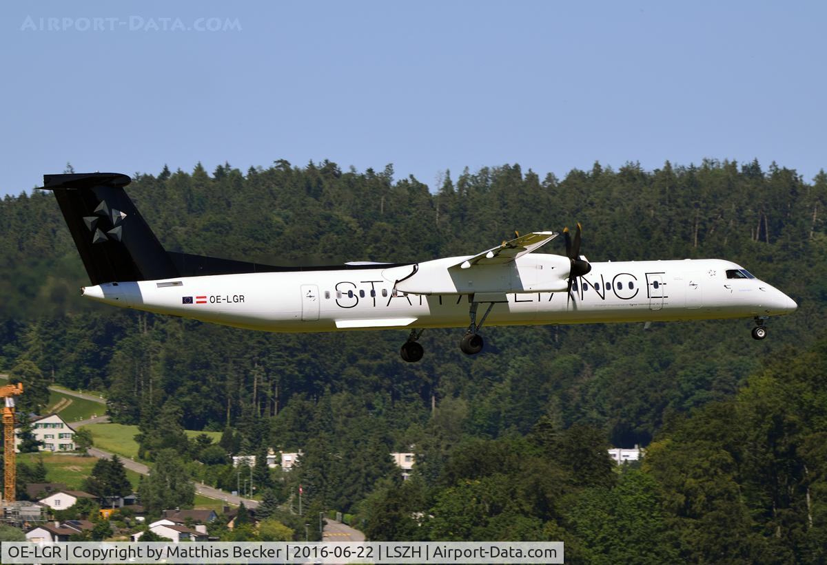 OE-LGR, 2001 De Havilland Canada DHC-8-402Q Dash 8 C/N 4045, OE-LGR