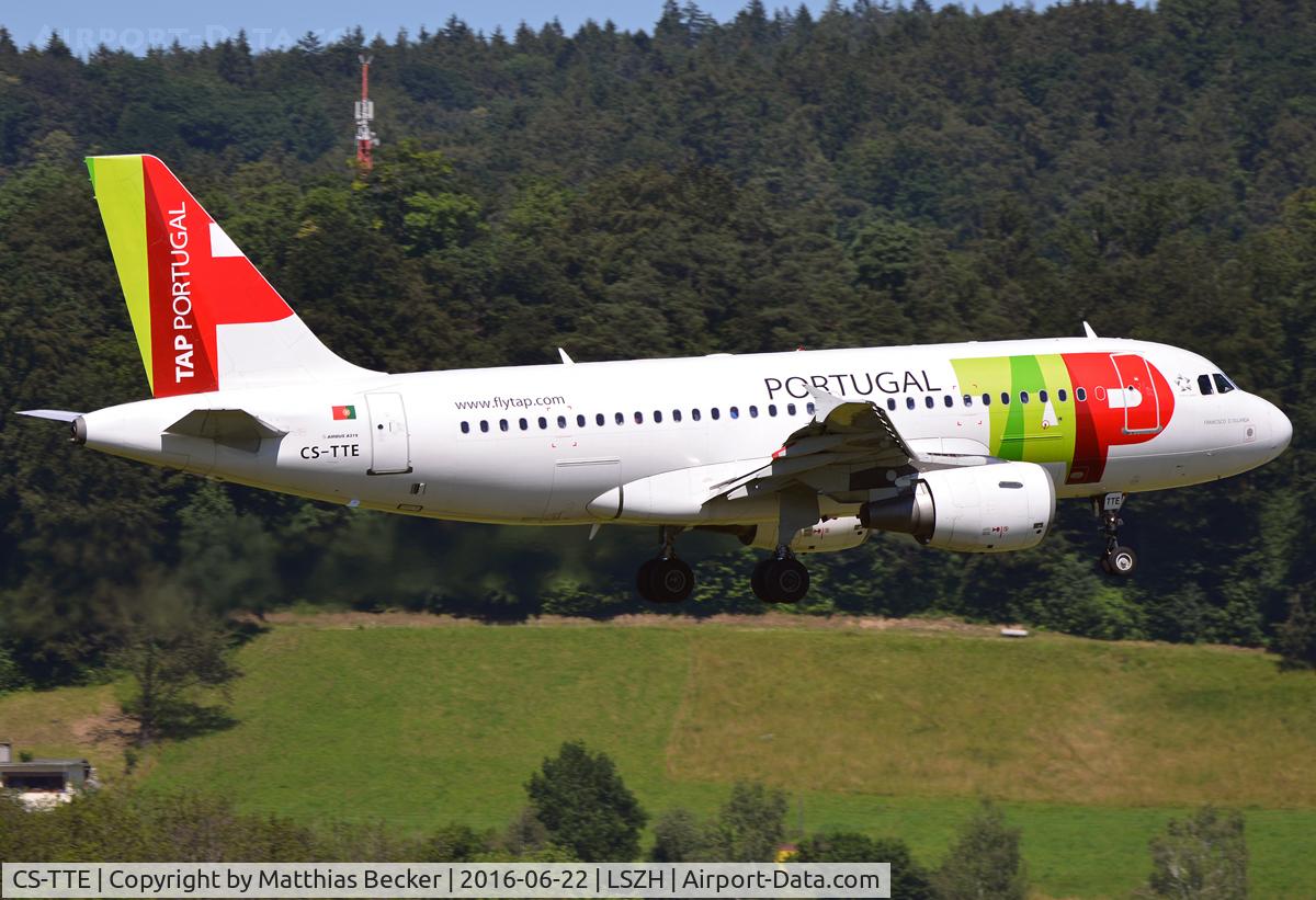 CS-TTE, 1998 Airbus A319-111 C/N 821, CS-TTE