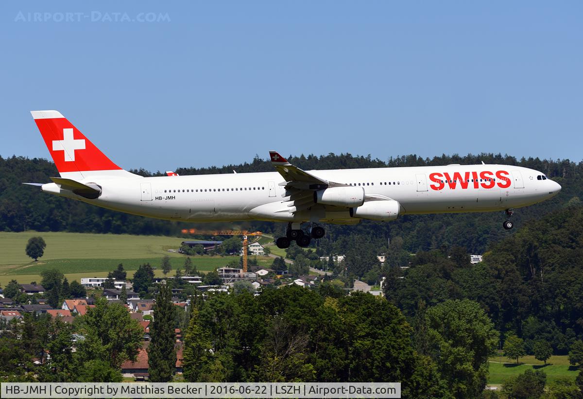 HB-JMH, 2004 Airbus A340-313 C/N 585, hB-JMH