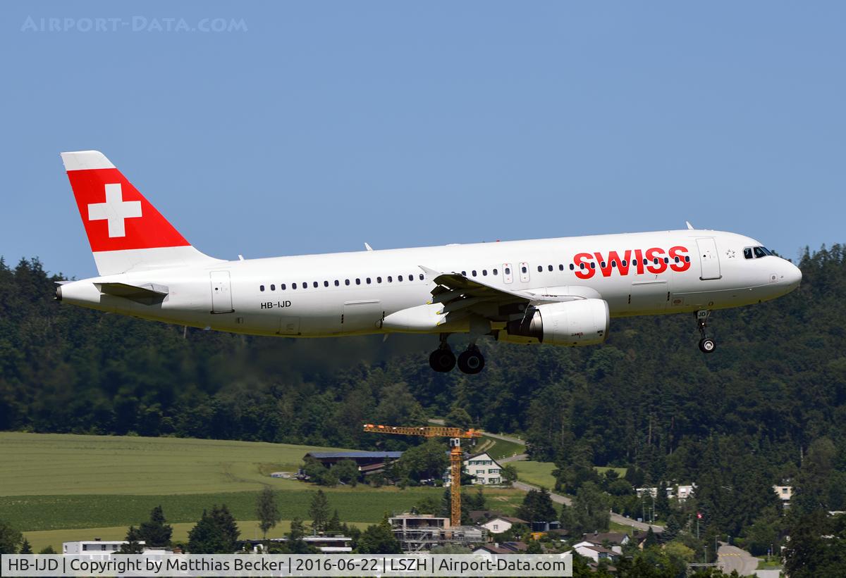 HB-IJD, 1995 Airbus A320-214 C/N 553, HB-IJD