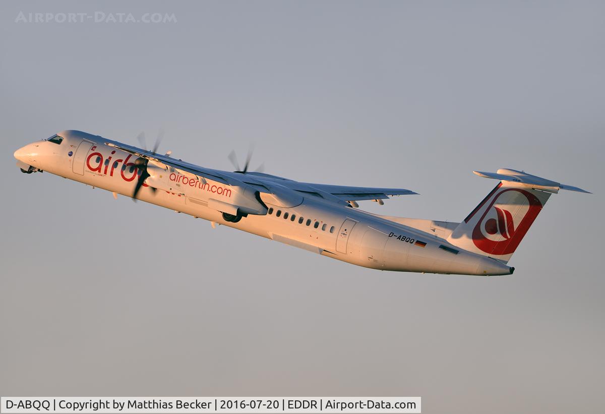 D-ABQQ, 2008 De Havilland Canada DHC-8-402Q Dash 8 Dash 8 C/N 4198, D-ABQQ