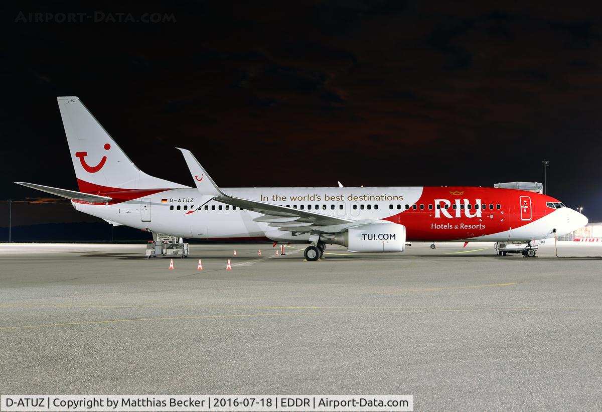 D-ATUZ, 2007 Boeing 737-8K5 C/N 34691, D-ATUZ