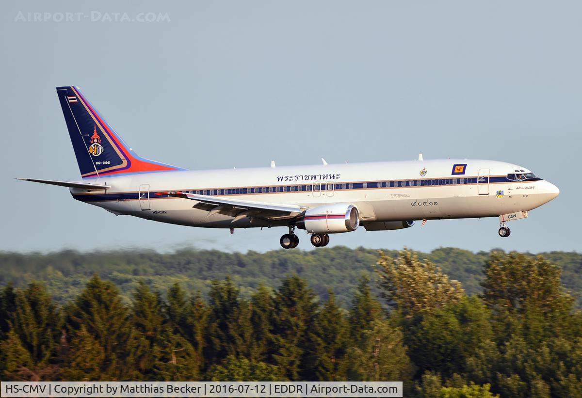 HS-CMV, 1995 Boeing 737-4Z6 C/N 27906, HS-CMV