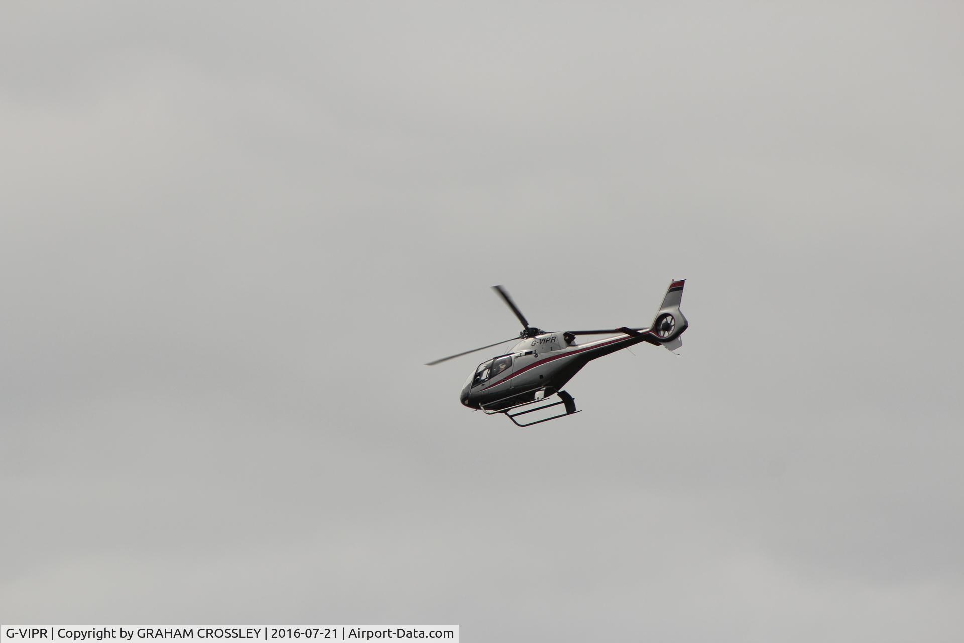G-VIPR, 1998 Eurocopter EC-120B Colibri C/N 1049, Spotted over sarum airfield ..21.7.2016 14.21pm