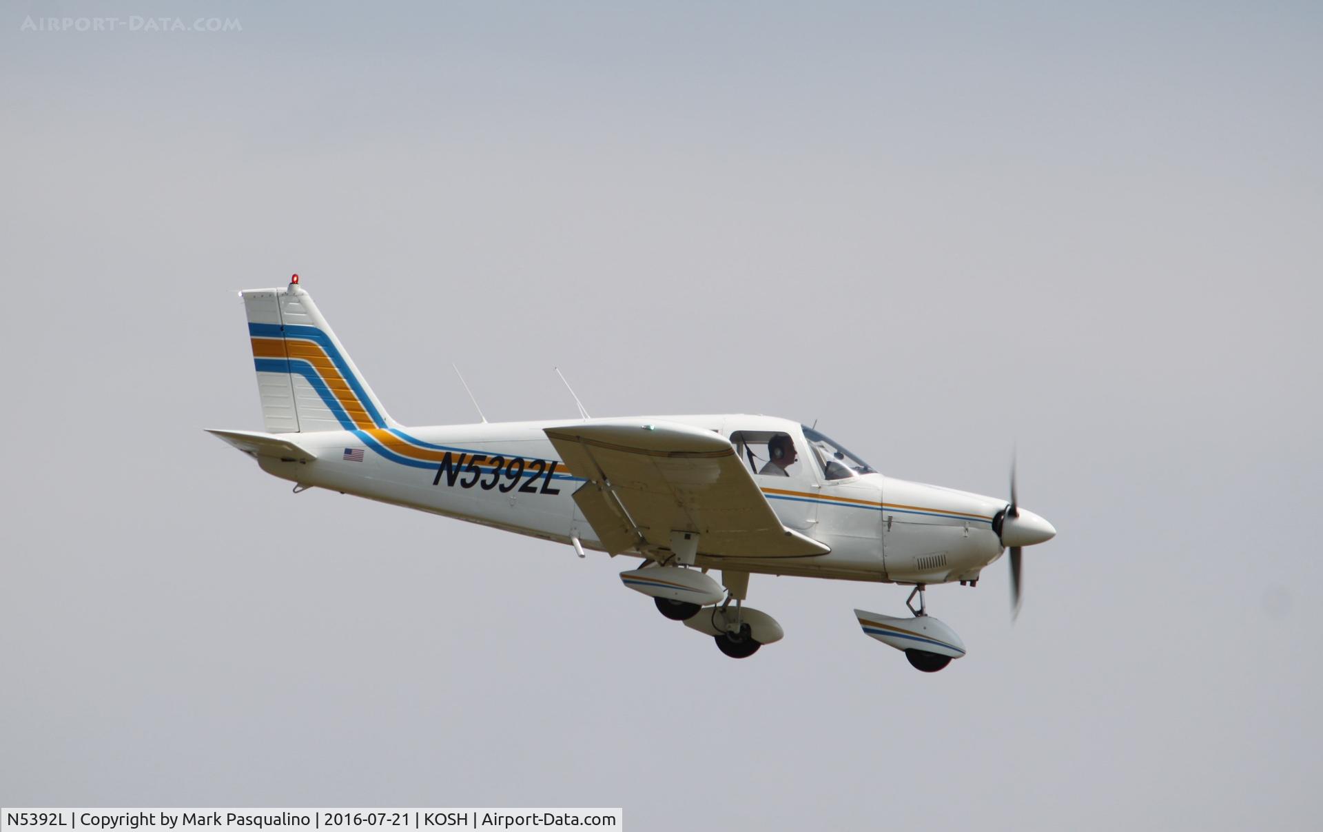 N5392L, 1968 Piper PA-28-180 C/N 28-4701, Piper PA-28-180
