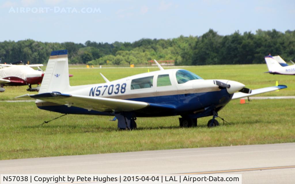 N57038, 1983 Mooney M20J 201 C/N 24-1420, N57038 Mooney M20 at Sum'n'Fum Laleland, Florida