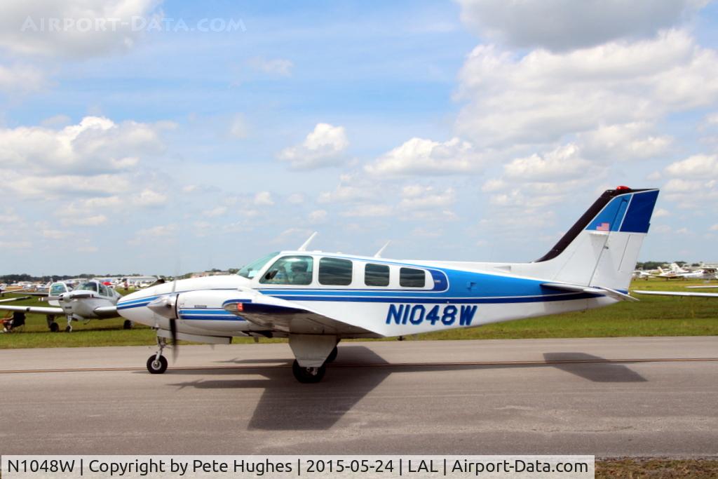 N1048W, 1973 Beech 58 Baron C/N TH-311, N1048W Baron at Sun'n'Fun Lakeland, Florida