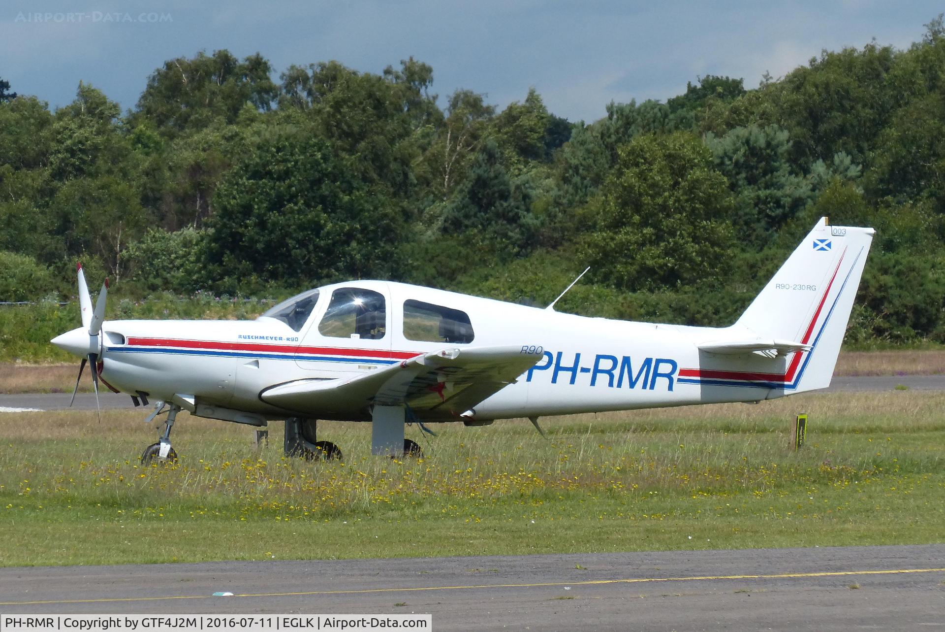 PH-RMR, 1992 Ruschmeyer R90-230RG C/N D4.124, PH-RMR at Blackbushe 11.7.16
