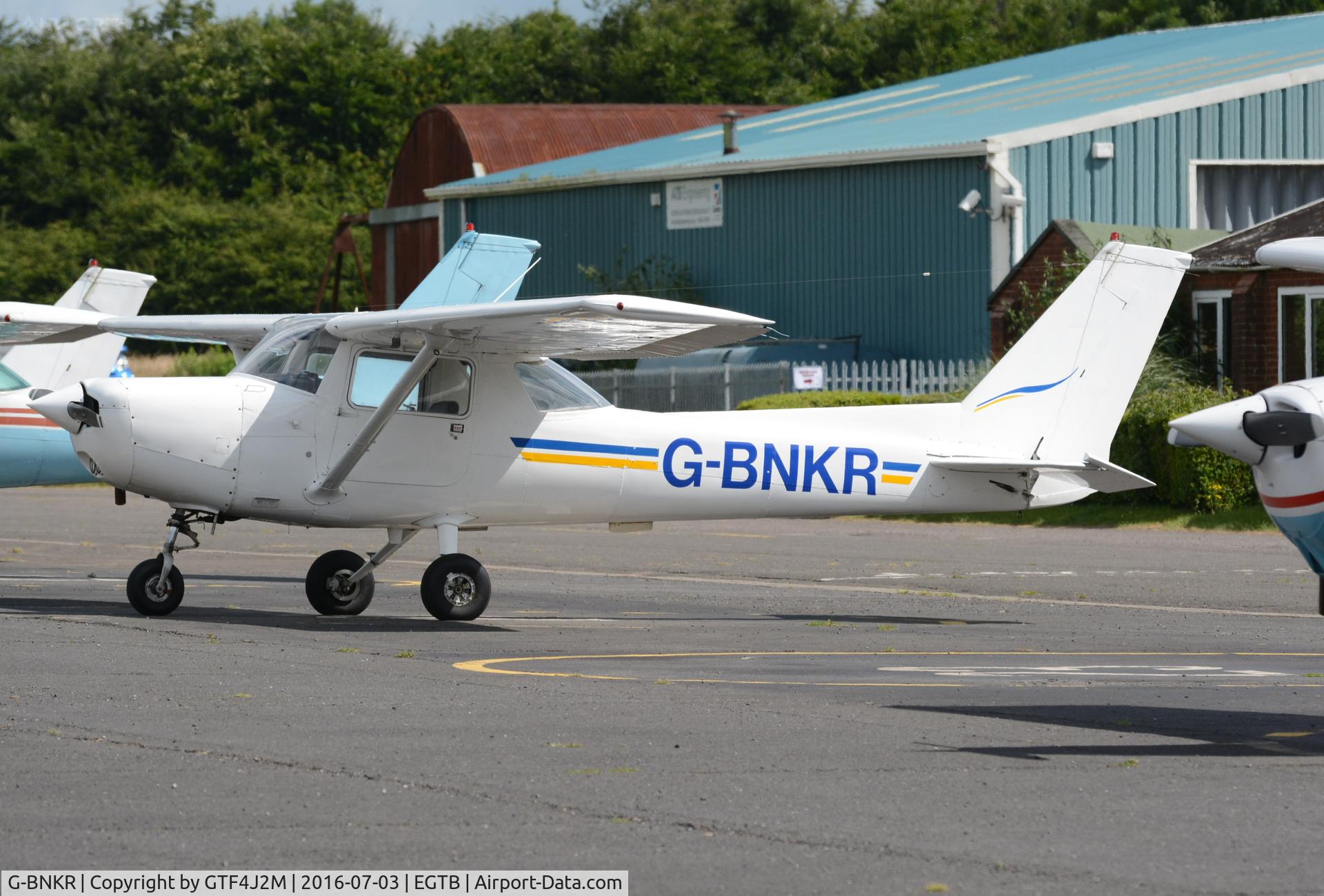 G-BNKR, 1978 Cessna 152 C/N 152-81284, G-BNKR at Booker 3.7.16