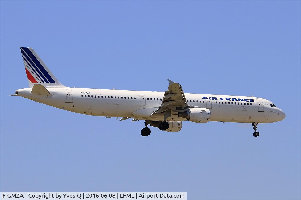 F-GMZA, 1994 Airbus A321-111 C/N 498, Airbus A321-111, On final rwy 31R, Marseille-Provence Airport (LFML-MRS)