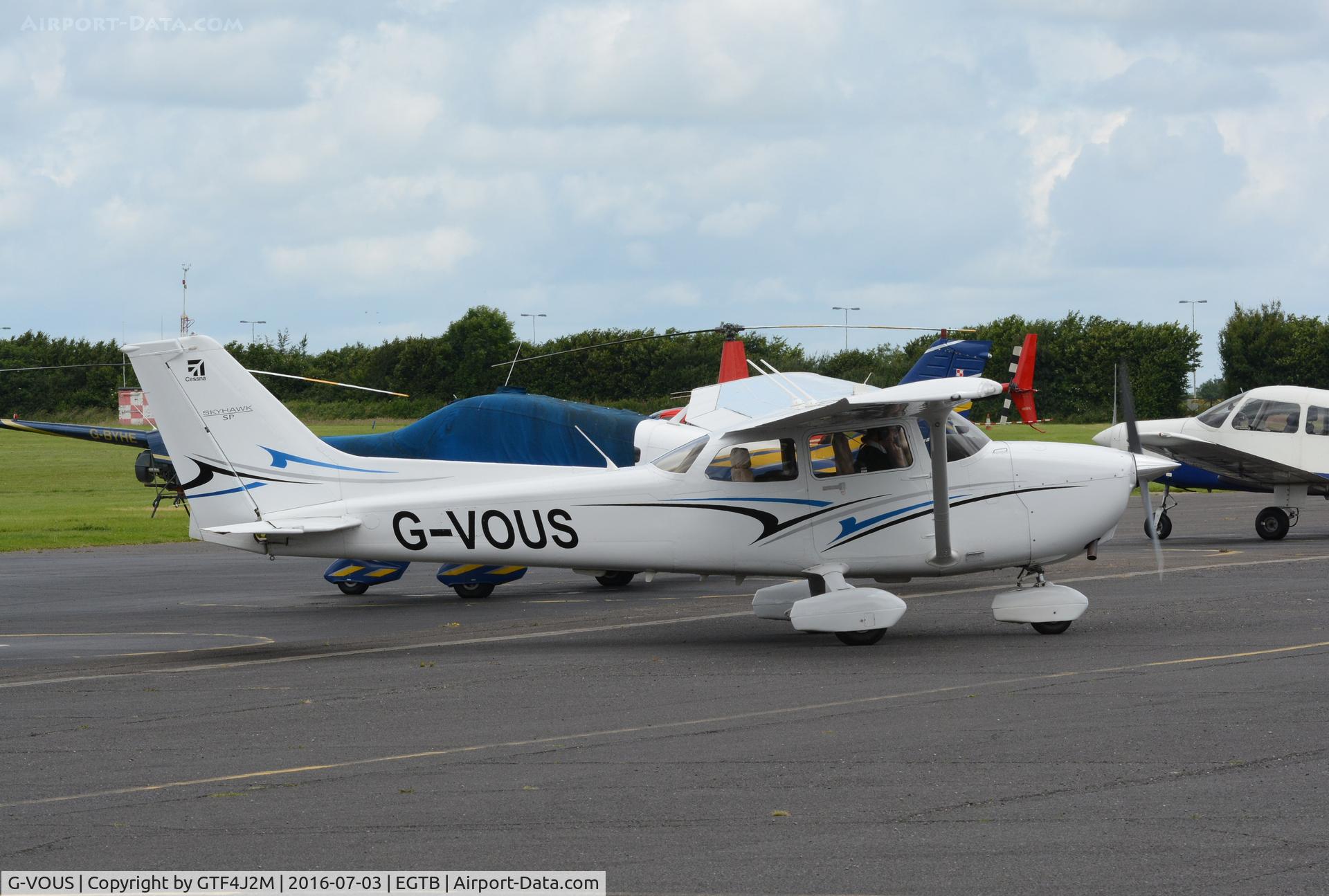 G-VOUS, 2013 Cessna 172S Skyhawk SP C/N 172S11266, G-VOUS at Booker 3.7.16