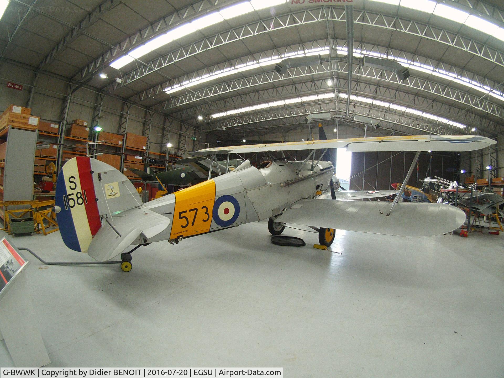G-BWWK, 1932 Hawker Nimrod I C/N 41H-43617, Hawker Nimrod I