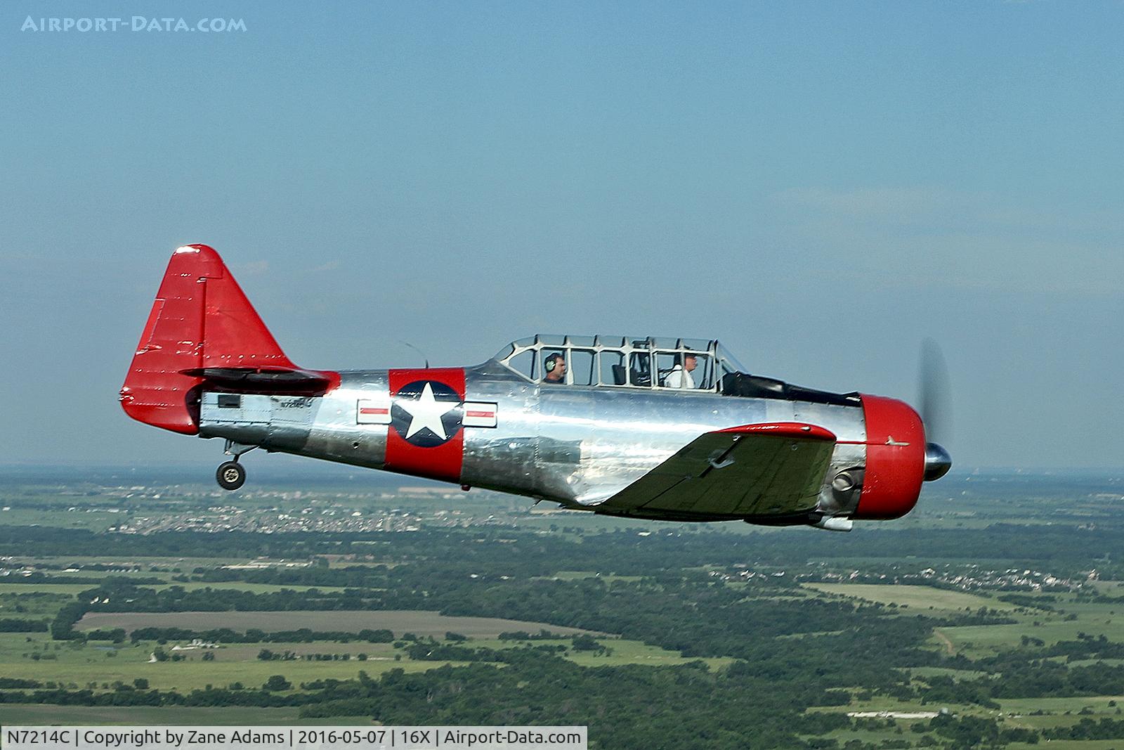 N7214C, 1942 North American AT-6D Texan C/N 42-85751, At the 2016 Propwash Party