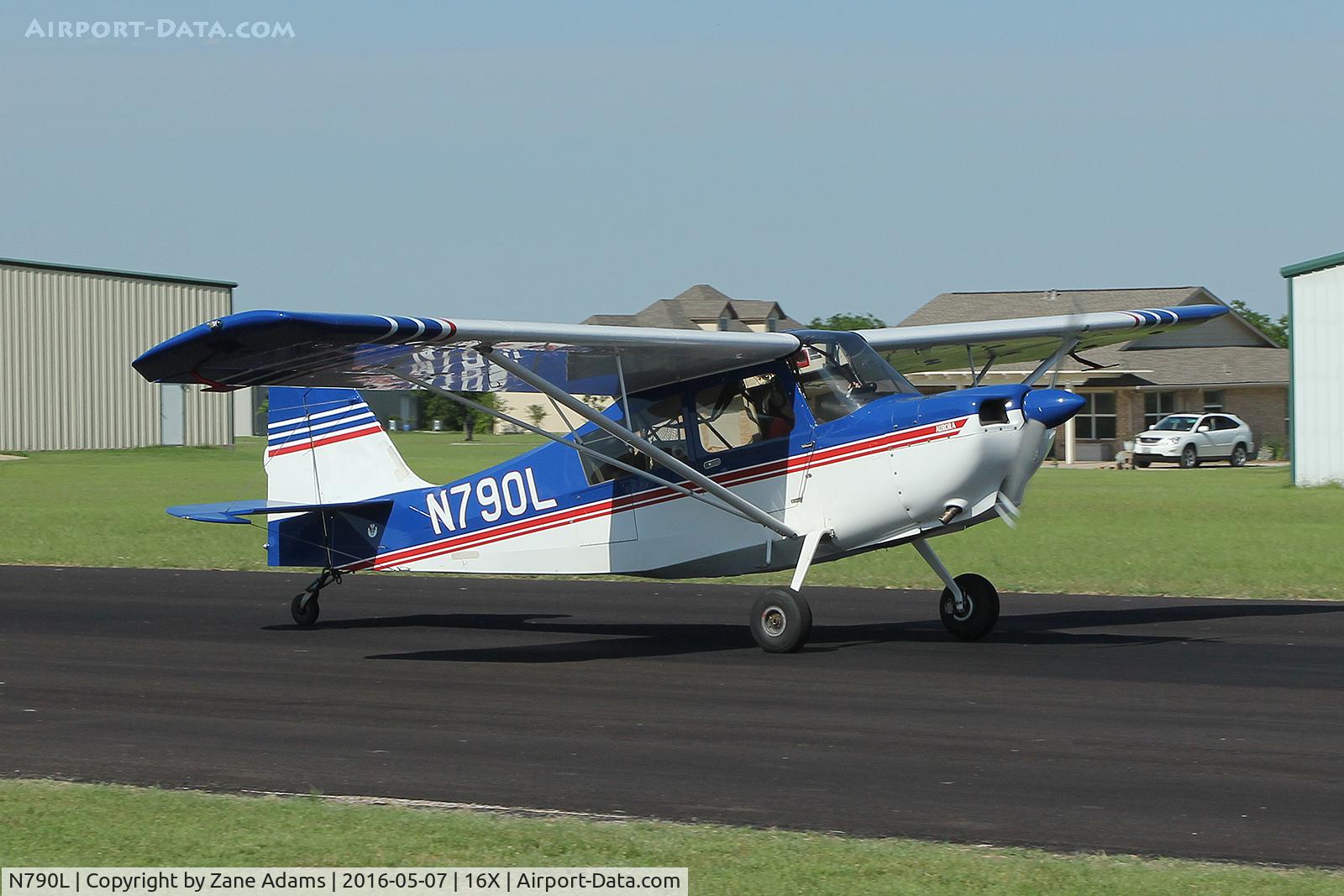 N790L, American Champion 7ECA Citabria C/N 1408-2011, At the 2016 Propwash Party