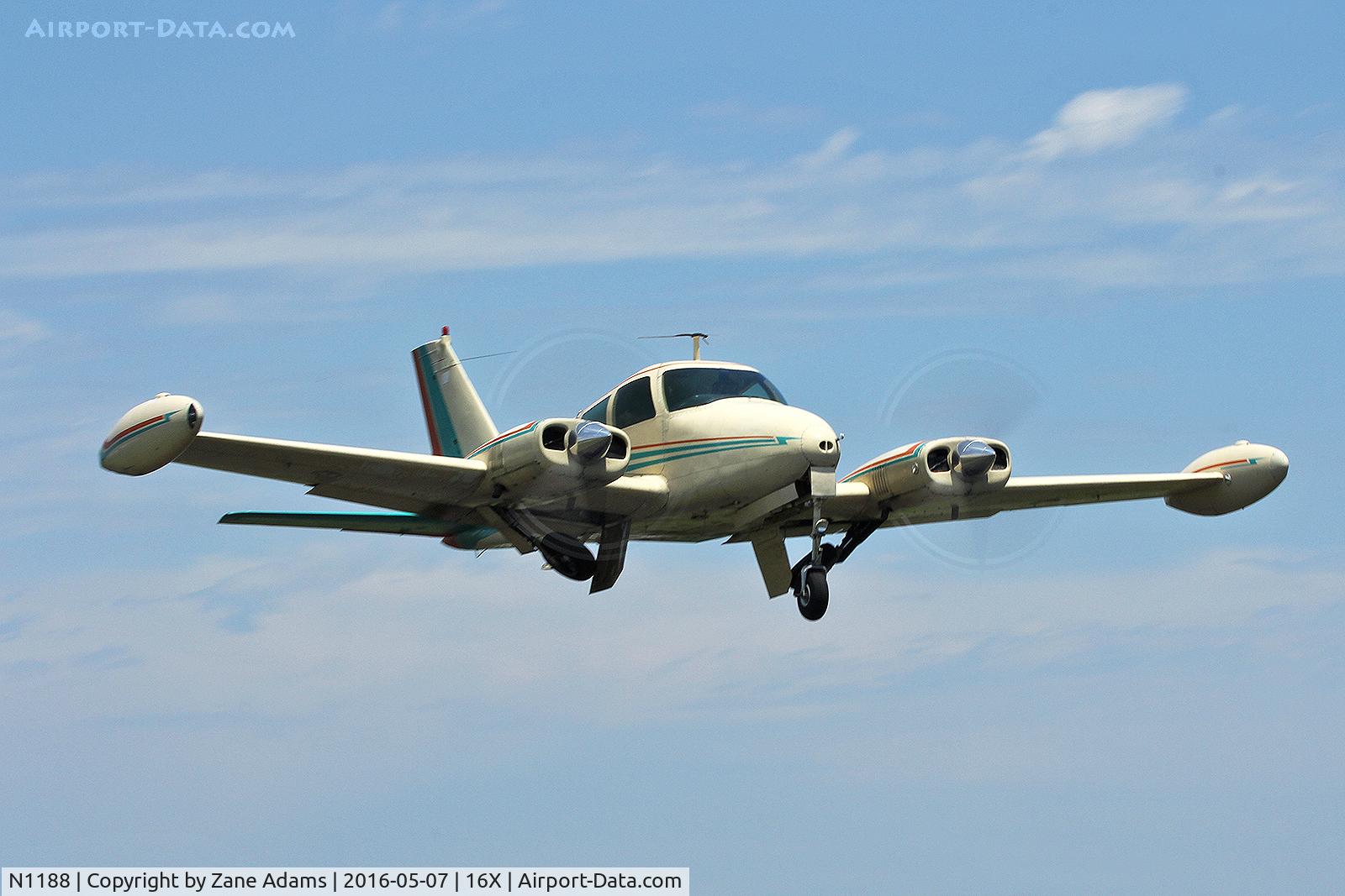 N1188, 1960 Cessna 310D C/N 39152, At the 2016 Propwash Party