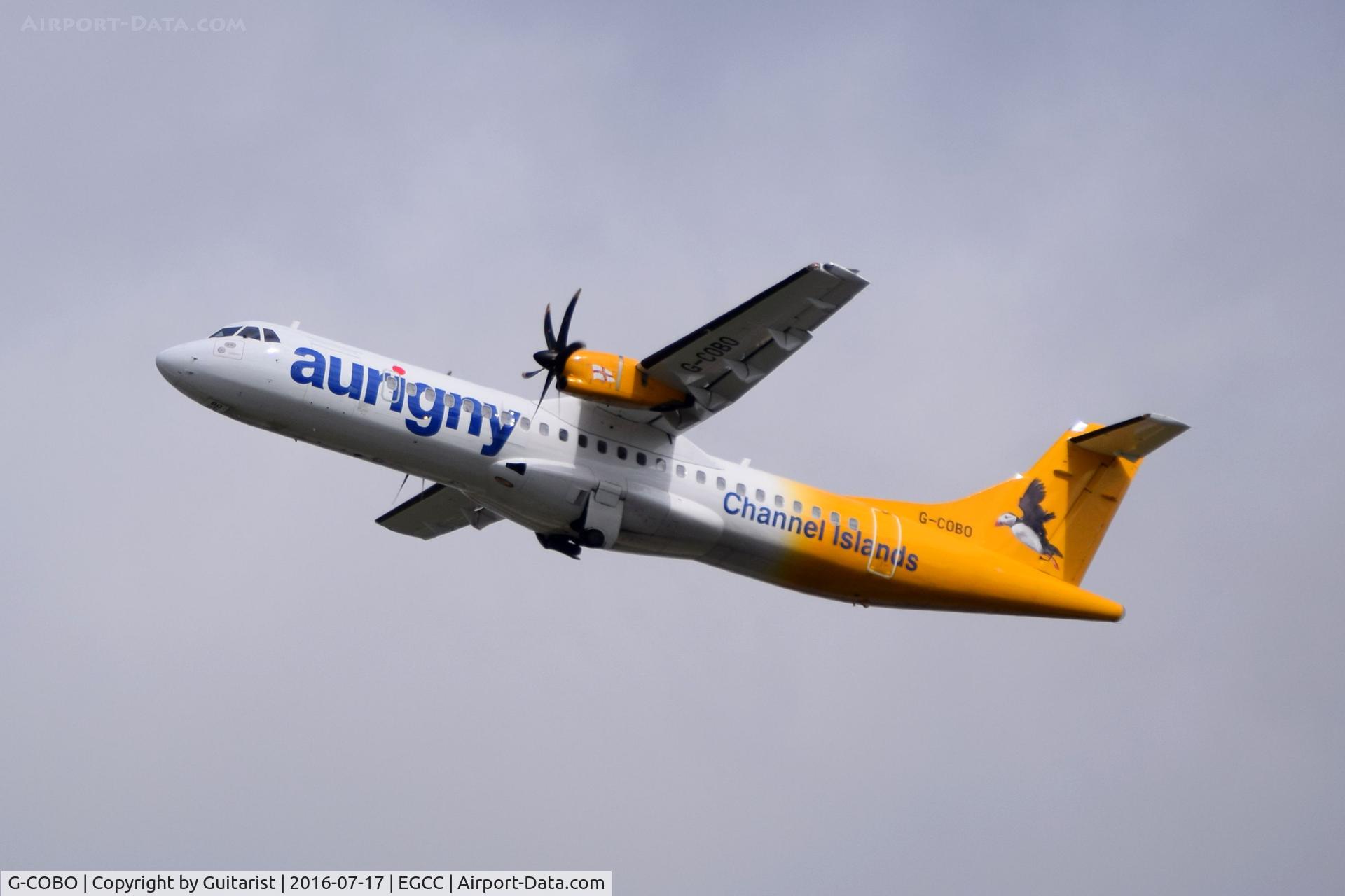 G-COBO, 2008 ATR 72-212A C/N 852, At Manchester