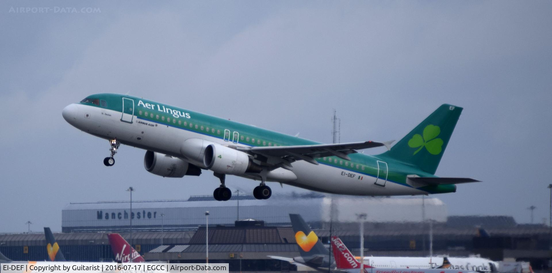 EI-DEF, 2004 Airbus A320-214 C/N 2256, At Manchester