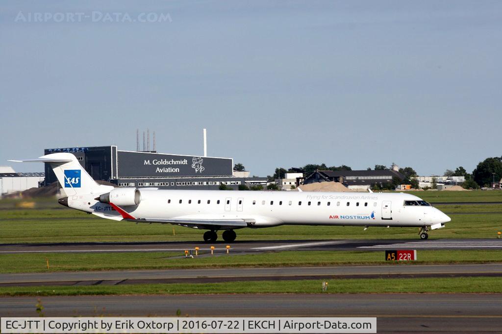 EC-JTT, 2006 Bombardier CRJ-900 (CL-600-2D24) C/N 15074, EC-JTT taking off rw 22R