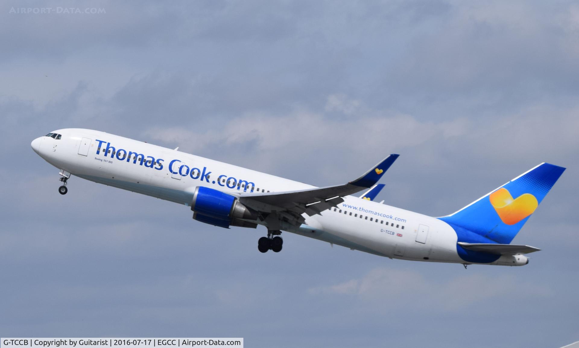 G-TCCB, 1997 Boeing 767-31K C/N 28865, At Manchester