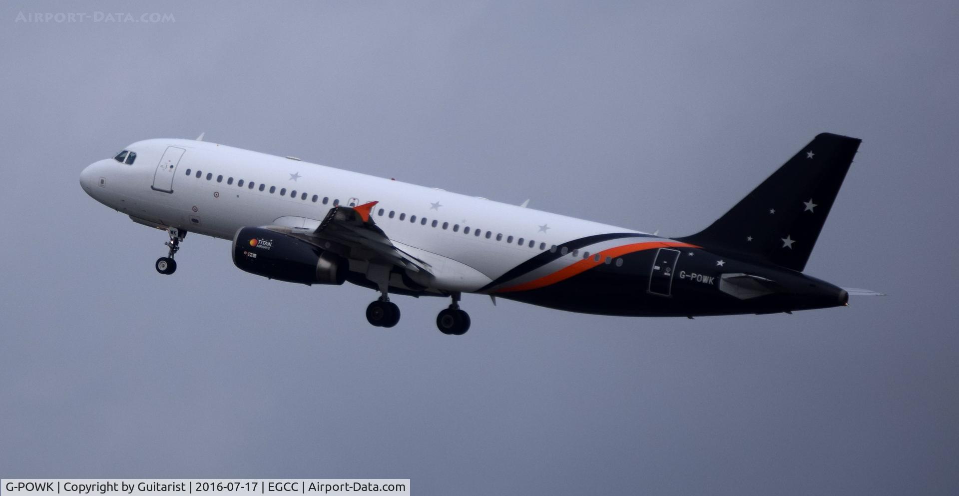 G-POWK, 2011 Airbus A320-233 C/N 4701, At Manchester