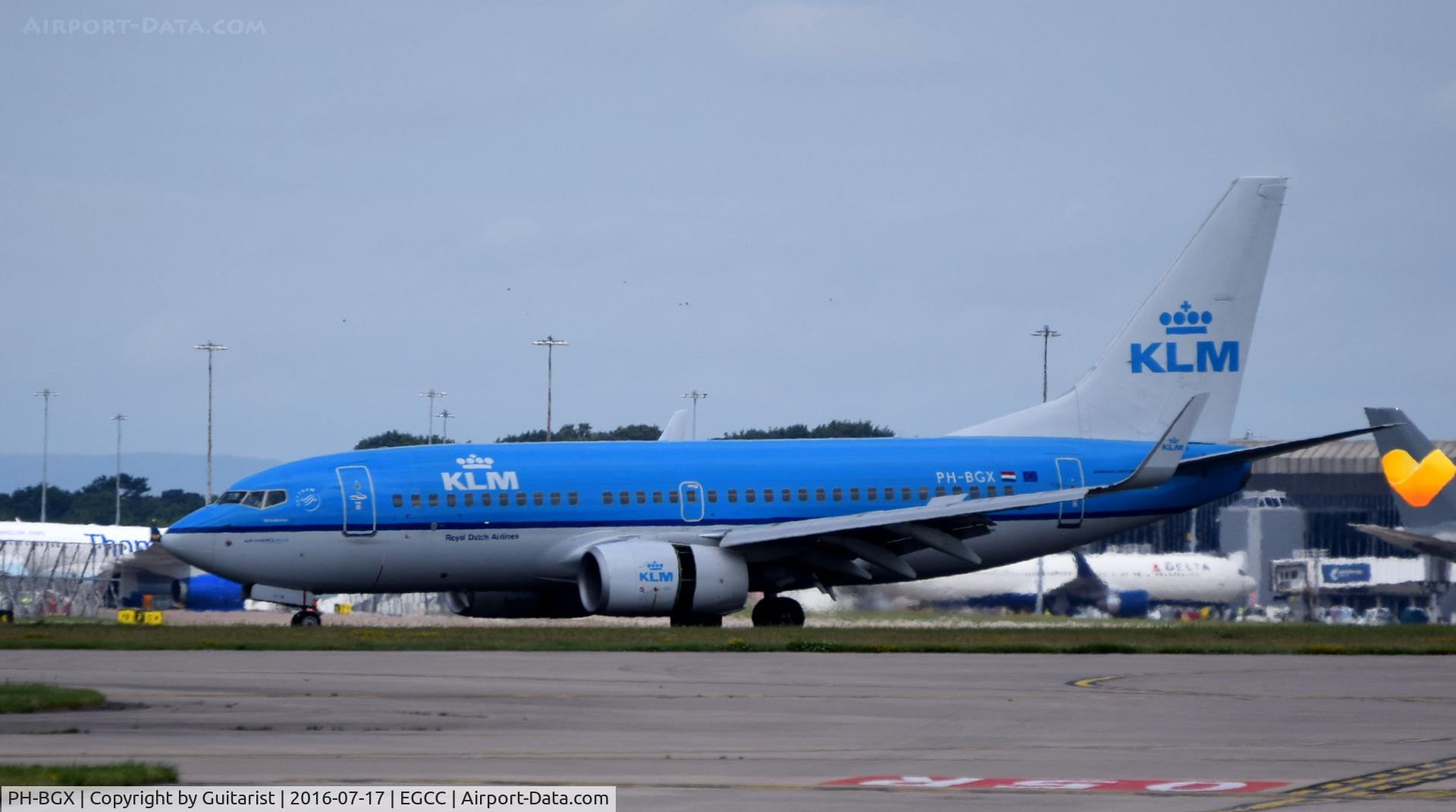 PH-BGX, 2011 Boeing 737-7K2 C/N 38635, At Manchester