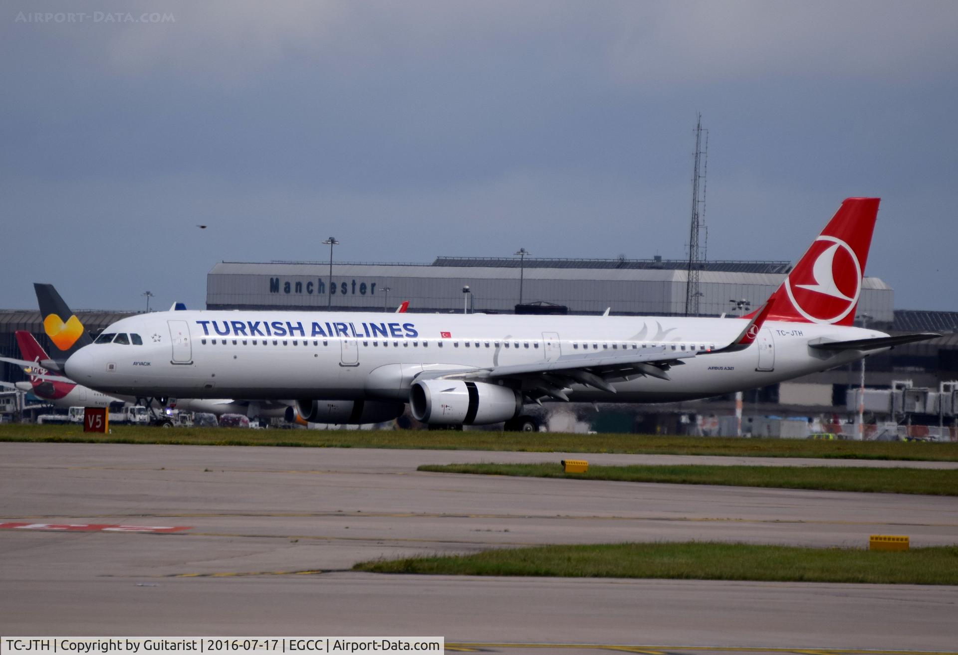 TC-JTH, 2016 Airbus A321-231 C/N 7029, At Manchester