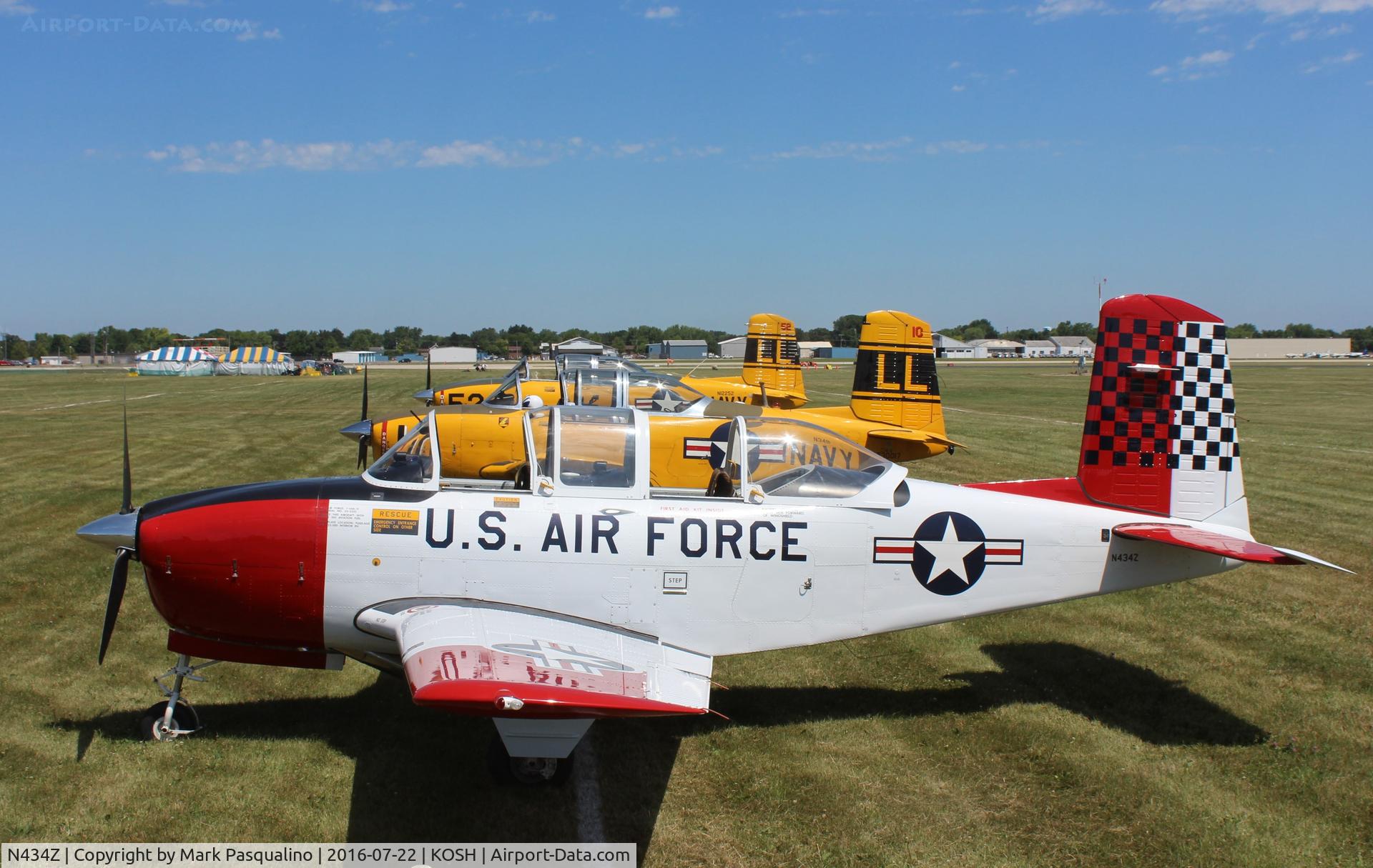 N434Z, 1954 Beech T-34A Mentor C/N G-93, Beech T-34A