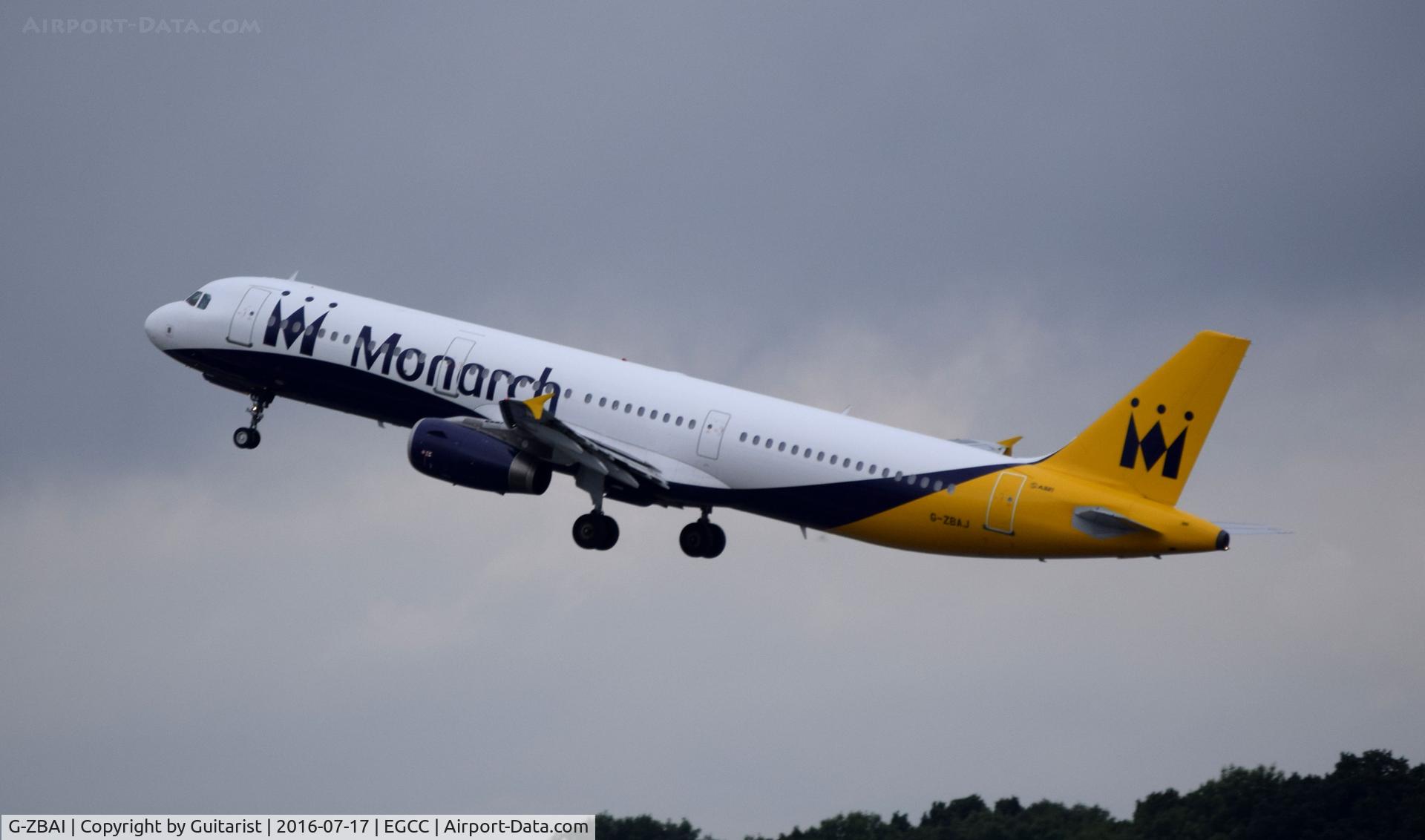 G-ZBAI, 2005 Airbus A321-231 C/N 2553, At Manchester