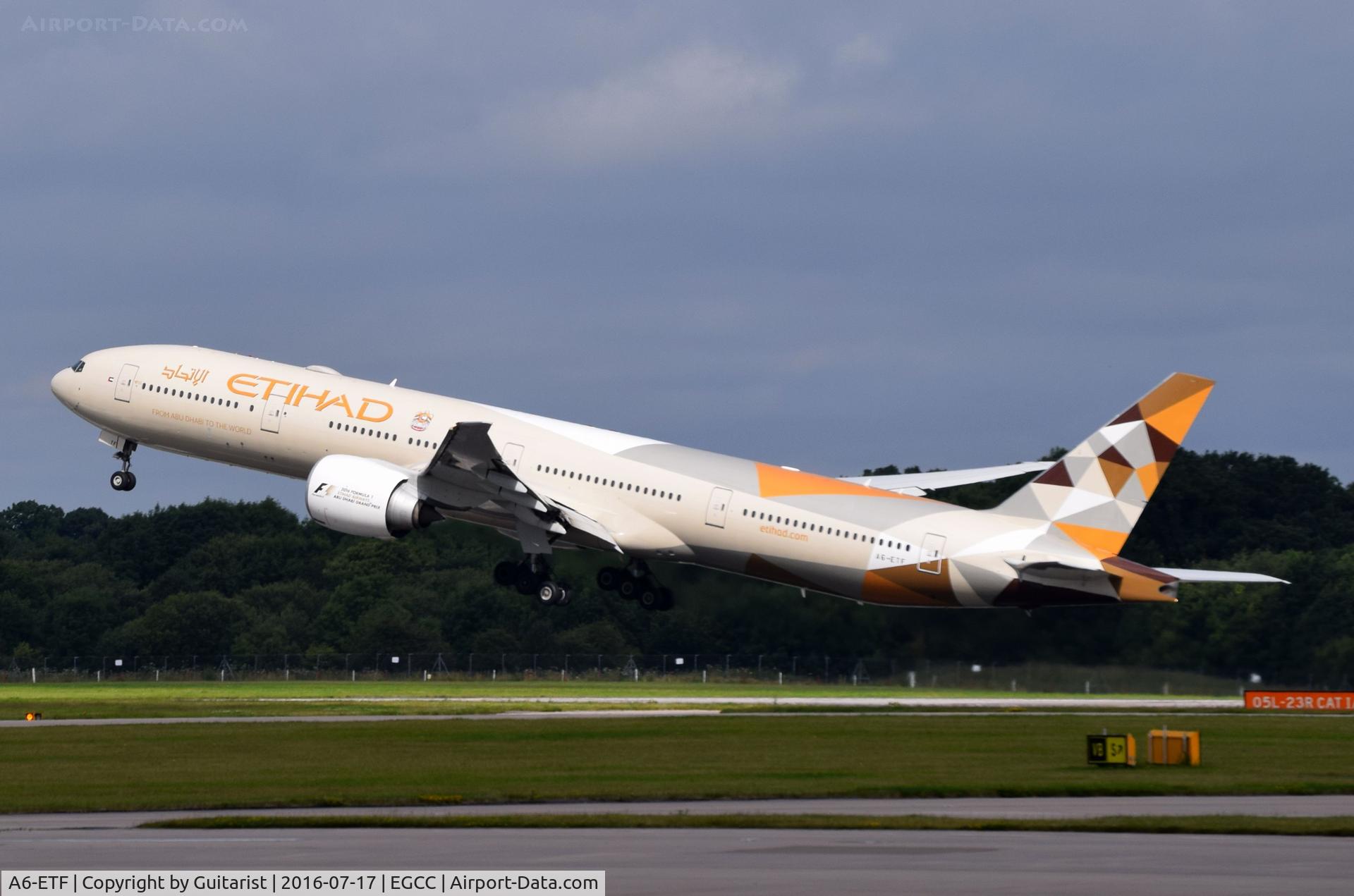 A6-ETF, 2009 Boeing 777-3FX/ER C/N 39700, At Manchester