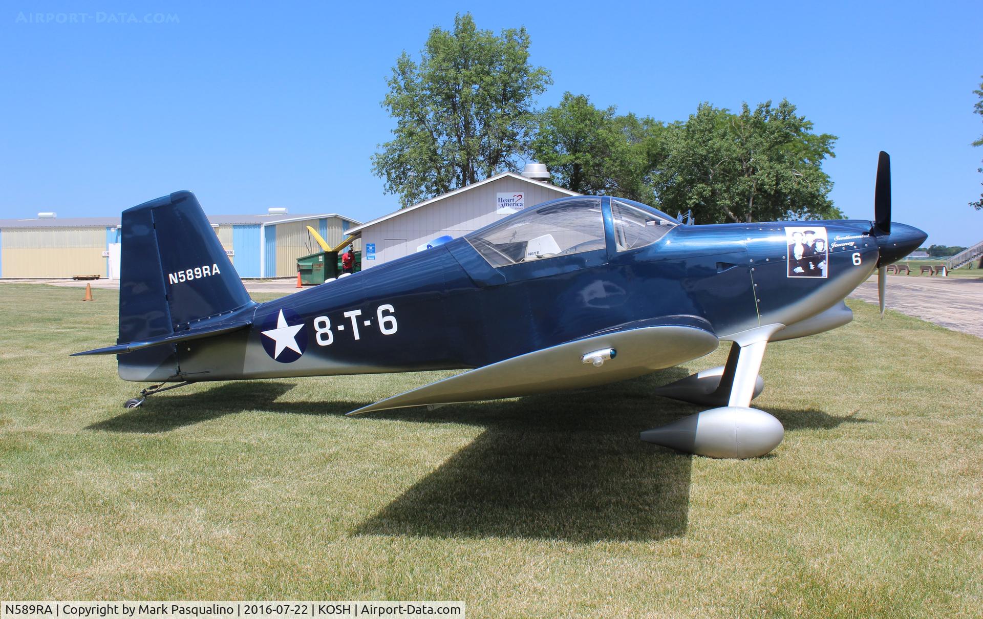 N589RA, 2007 Vans RV-6 C/N 60589, Vans RV-6