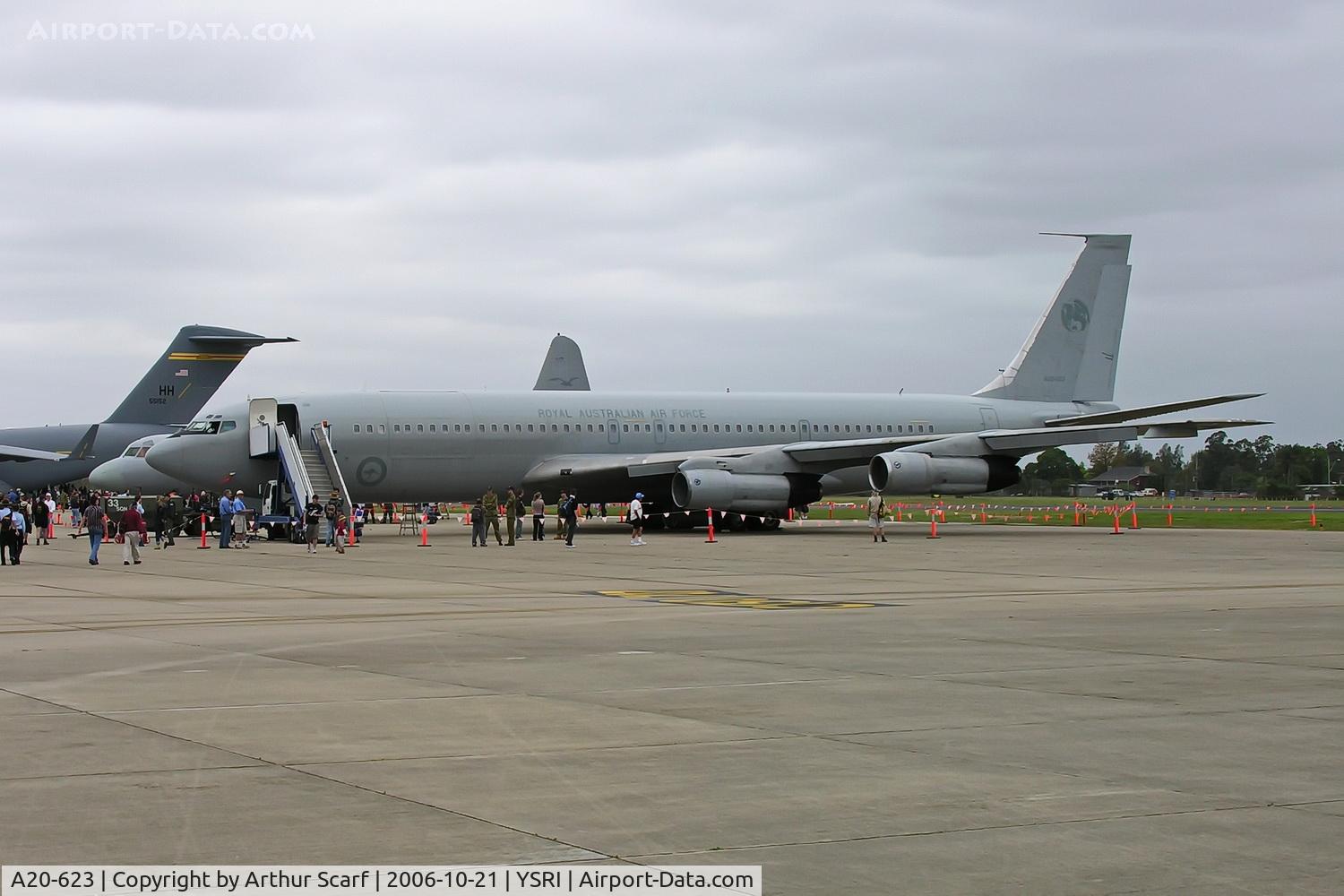 A20-623, 1968 Boeing 707-338C C/N 19623, RAAF Richmond Oct 2006