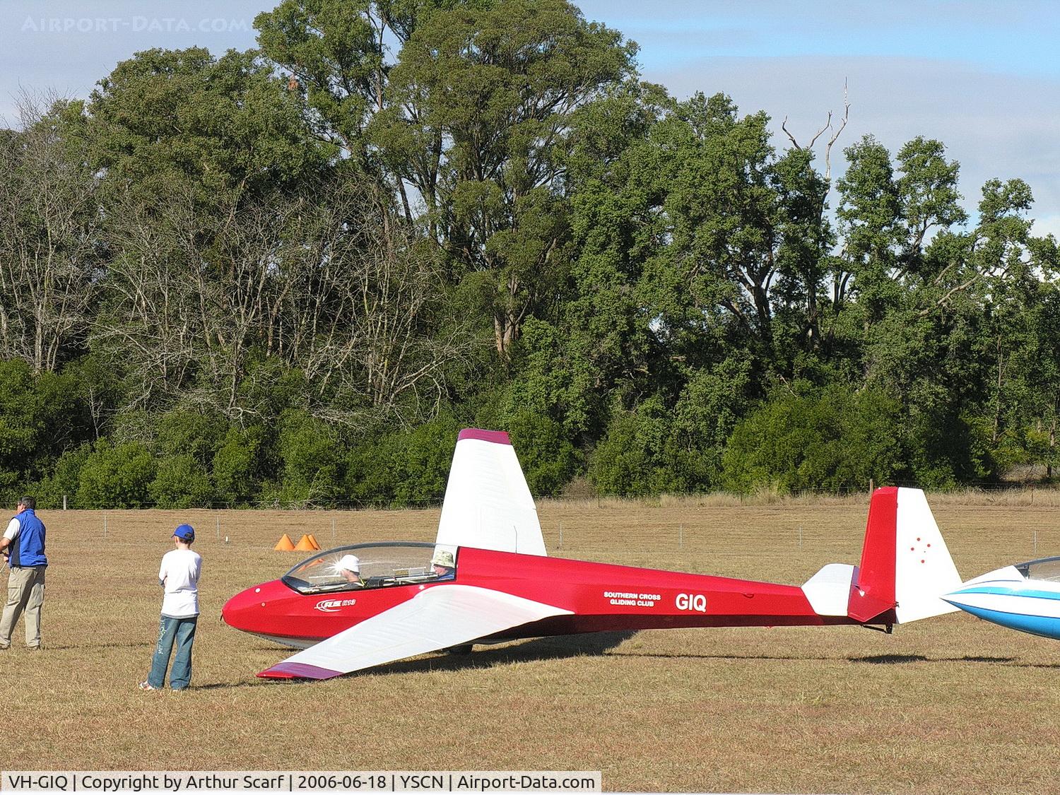 VH-GIQ, 1974 Schleicher ASK-13 C/N 13471, Camden NSW April 2006
