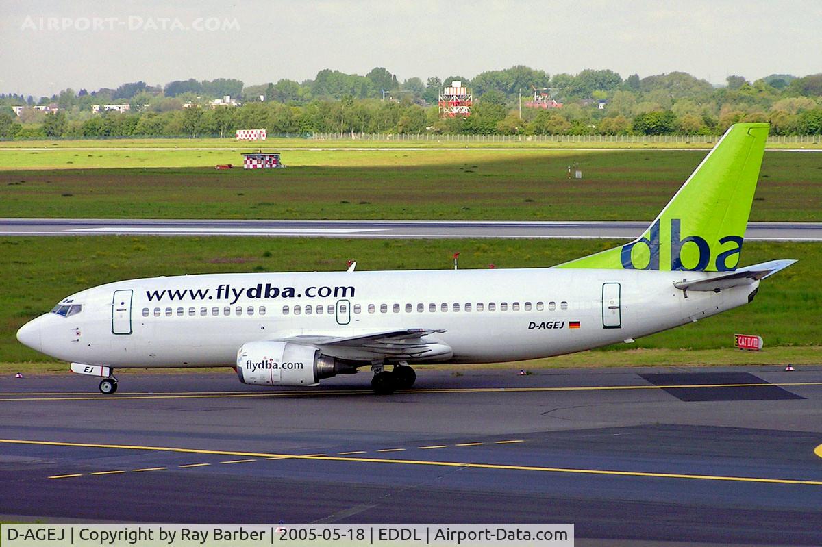 D-AGEJ, 1988 Boeing 737-3L9 C/N 24221, Boeing 737-3L9 [24221] (Fly-DBA) Dusseldorf~D 18/05/2006