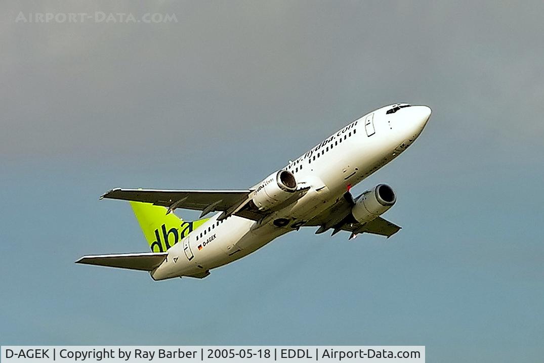 D-AGEK, 1991 Boeing 737-3M8 C/N 25015, Boeing 737-3M8 [25015] (Fly-DBA) Dusseldorf~D 18/05/2006