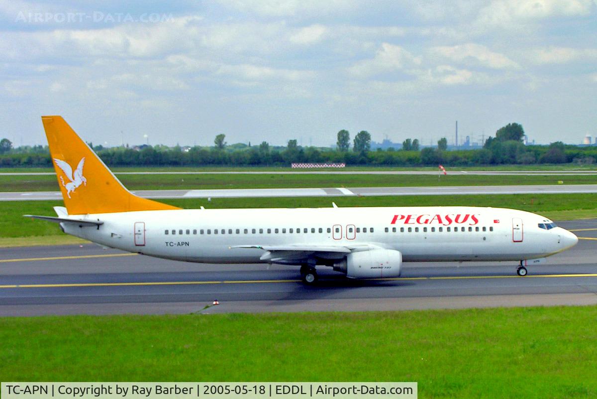 TC-APN, 2000 Boeing 737-86N C/N 28628/573, Boeing 737-86N [28628] (Pegasus Airlines) Dusseldorf~D 18/05/2006