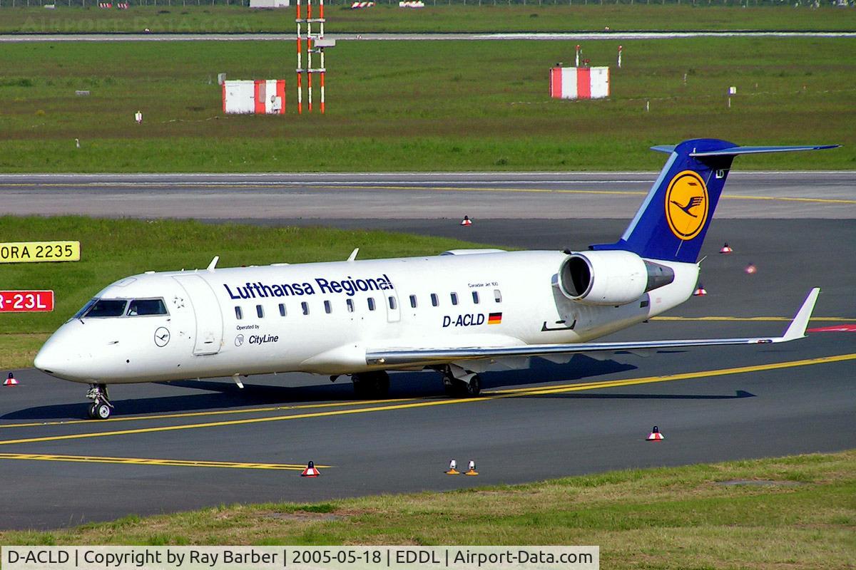 D-ACLD, Canadair CRJ-100LR (CL-600-2B19) C/N 7009, Canadair CRJ-100LR [7009] (Lufthansa Regional) Dusseldorf~D 18/05/2006