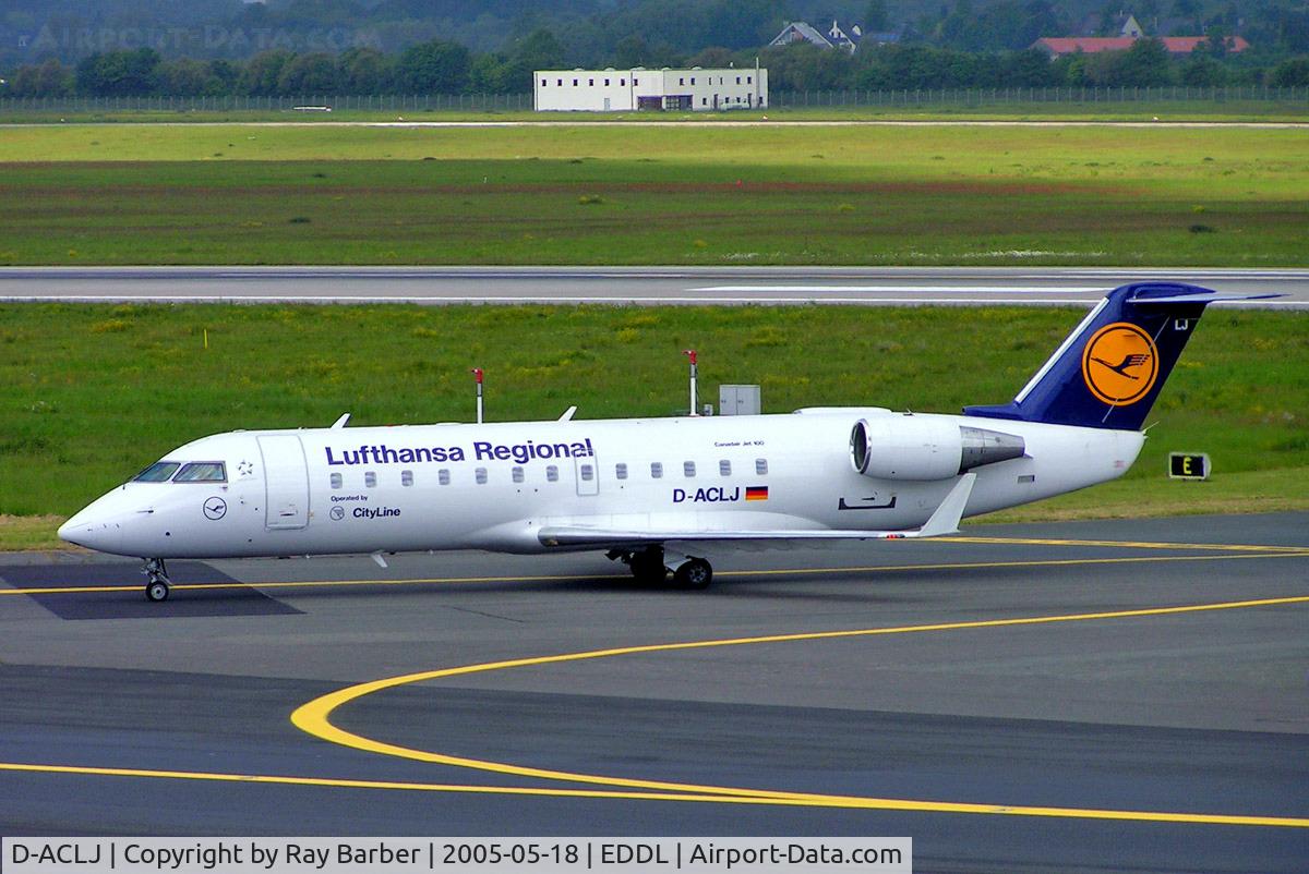 D-ACLJ, Canadair CRJ-100LR (CL-600-2B19) C/N 7021, Canadair CRJ-100LR [7021] (Lufthansa Regional) Dusseldorf~D 18/05/2006