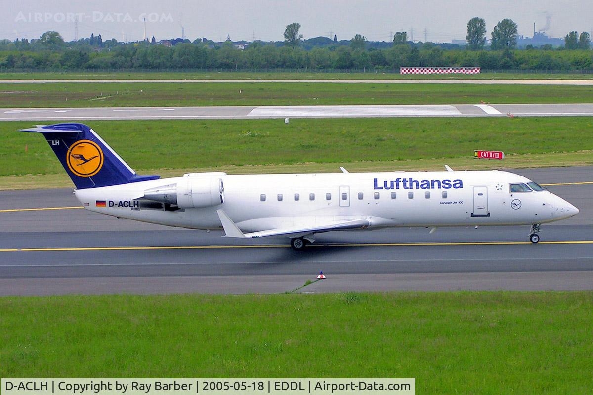D-ACLH, 1993 Canadair CRJ-100LR (CL-600-2B19) C/N 7007, Canadair CRJ-100LR [7007] (Lufthansa Regional) Dusseldorf~D 18/05/2006