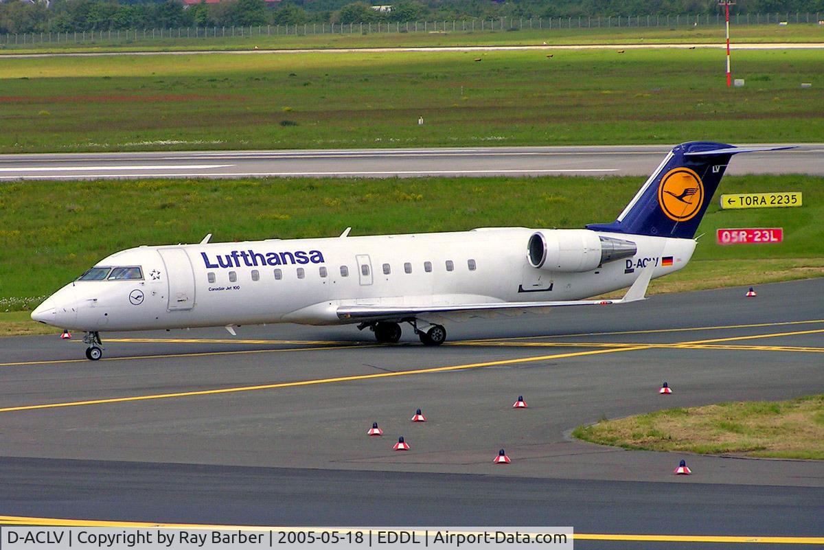 D-ACLV, 1996 Canadair CRJ-200LR (CL-600-2B19) C/N 7113, Canadair CRJ-100LR [7113] (Lufthansa Regional) Dusseldorf~D 18/05/2006